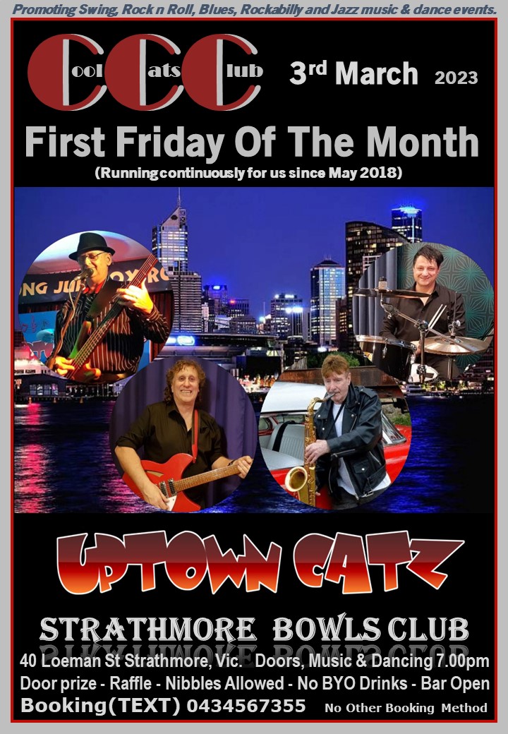 3rd March 23 - Uptown Catz